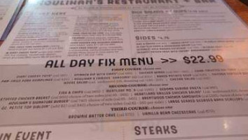 Houlihan's Naperville menu