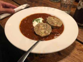 Bohemian Biergarten food