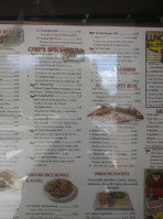 Hibachi Express menu