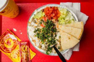 The Halal Guys food