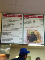 Freddy's Deli Grill menu