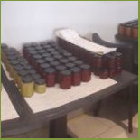 La Framboiseraie De Redu Comida