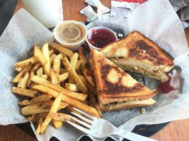 The Fried Turkey Sandwich Shop food