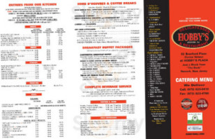 Hobby's Deli menu