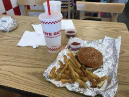 Five Guys Burgers and Fries food