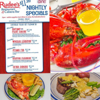 Rudee's Restaurant And Cabana Bar food