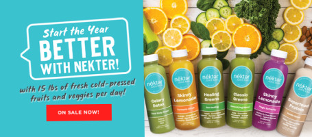 Nekter Juice food