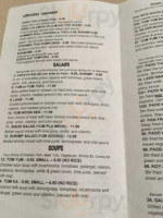 Thai Papaya menu