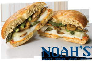 Noah's Ny Bagels food