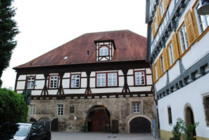 Fuggerei Restaurant inside