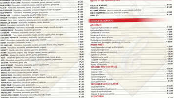 Pizzeria Del Campione menu