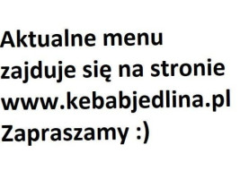 Kebab Pod Czarodziejską Górą menu