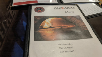 Bricks Wood Fired Pizza menu