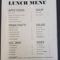 Vespri Siciliani menu