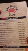 The Boiling Crab menu