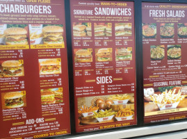 The Habit Burger Grill menu