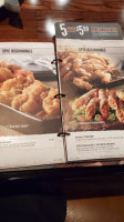 Longhorn Steakhouse menu