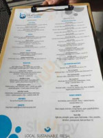 Bluewater Organic Distilling menu