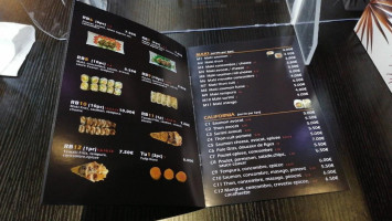 Mont Fuji menu