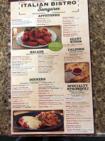 Sangaree Pizza menu