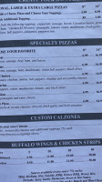 Dough Boyz Pizzeria menu