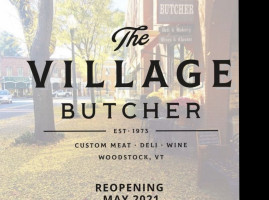 The Village Butcher outside