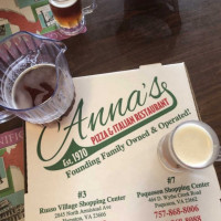 Anna's Pizza Italian food