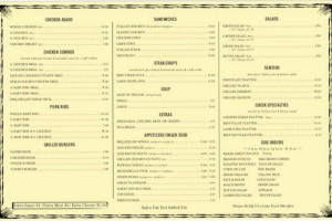 Don Julio's Bbq menu