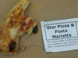 Star Pizza food