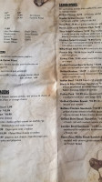 Donkey Inn Grill menu