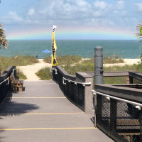 Shark Tooth Beach Concessions Nokomis Beach outside