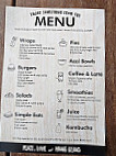 Natural Tucker menu