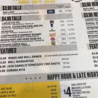 Buffalo Wild Wings Lloyd District menu