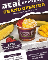 Acai Republic food