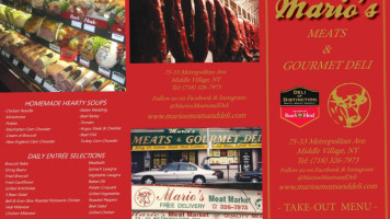 Mario's Meat Market outside