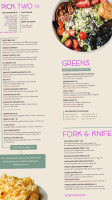 Urban Cookhouse menu