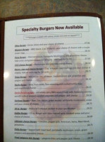 Gabby's Pub Grill menu