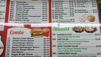 Hollis Deli menu