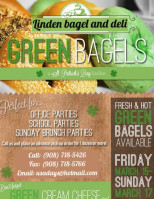 Linden Bagel Shop Deli menu