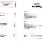 Cafe Kampus menu