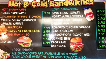 Bagel Garden menu