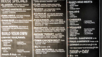 St. Paul Bagelry Nicollet menu