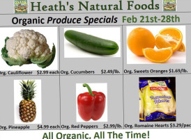 Heath's Natural Foods Inc food