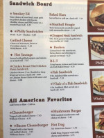 Zacherl's menu