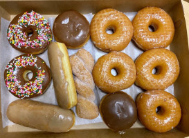 Rainbow Donuts food