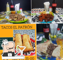 Tacos El Patrón food