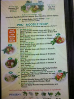 Pho Mania menu