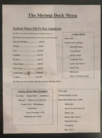 The Shrimp Dock – Alcoa/maryville menu