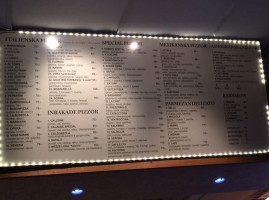 Ektorps Pizzeria menu