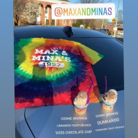 Max Mina's Ice Cream outside